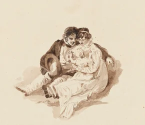 Tom et Christine avec bébé