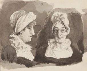 Deux vues de Mme H