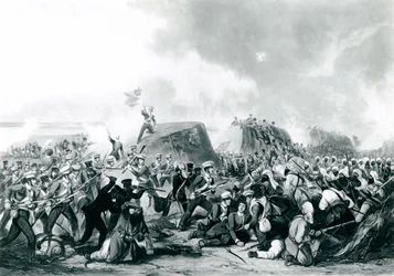 La bataille de Sobraon, 10 février 1846