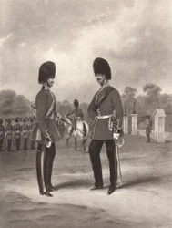 Scots Fusilier Guards, vers 1820-1870, 1909