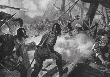 La bataille de Lépante