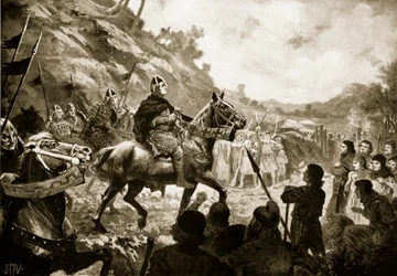 La marche de Guillaume le Conquérant au Pays de Galles