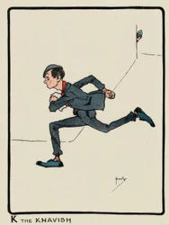 K the Knavish / J. Hassall / Dessin, 1903