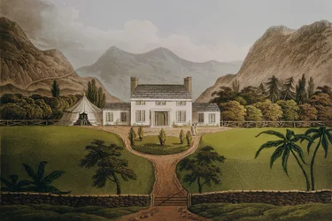 Mal-Maison de Bonaparte à Sainte-Hélène, 1821