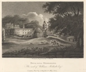 Bushhill, Middlesex, banlieue extérieure - Nord