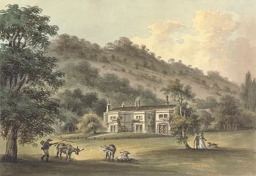 Grove Cottage, Box Hill, Surrey, la résidence de George Barclay Esq.