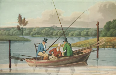 Pêche dans un punt, 1820, 1929