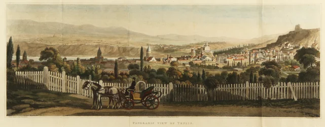 Vue panoramique de Tiflis, 1827