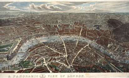 Vue panoramique de Londres