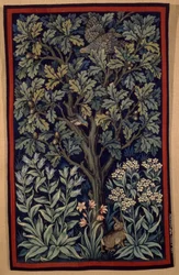 Faisan femelle, réalisé par Morris & Co. 1917