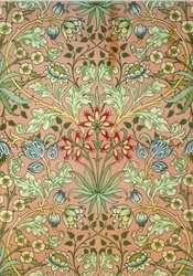 Papier peint Hyacinth, conçu pour Morris and Company