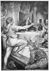 Beowulf répond avec hauteur à Hunferth, 1910