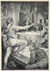 Beowulf répond avec hauteur à Hunferth, de 