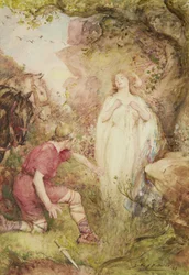 John Henry Frederick Bacon, 1909 - Le sauvetage