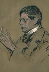 Sir George James Frampton 1860-1928, sculpteur britannique, vers 1901