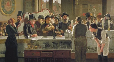 Le bar public, 1883