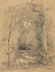 Intérieur de la forêt, c. 1870