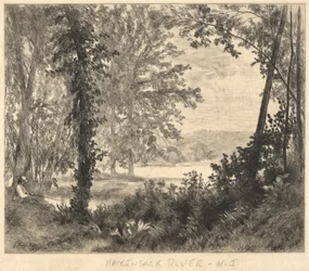 Rivière Hackensack, New Jersey