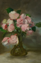 Nature morte avec un vase de fleurs