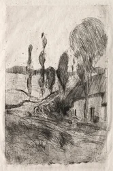 Paysage français, vers 1884-89