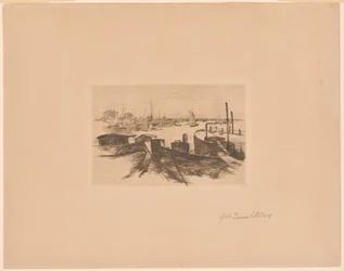 Port avec barges