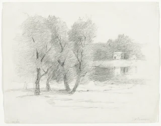 Paysage, fin 19e-début 20e siècle