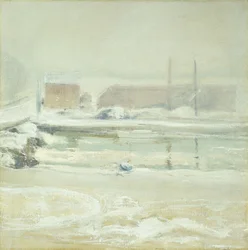 Scène fluviale à Cos Cob