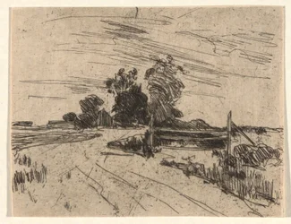 Route avec clôture