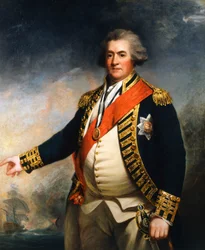 Amiral Lord Duncan, commandant naval britannique du 18e siècle