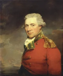 Un officier britannique inconnu, probablement du 11e régiment de pied (North Devonshire), vers 1800