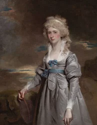Charlotte Walsingham, Lady Fitzgerald par John Hoppner