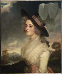 Portrait de Mlle Elizabeth Beresford, mi-longueur