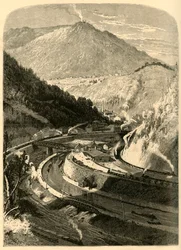 Mauch Chunk et Mount Pisgah, 1872