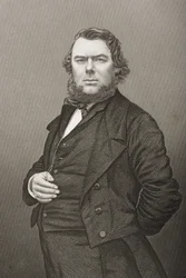 Hugh Stowell Brown (1823-86) gravé par D.J. Pound d