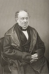 James Brownlow William Gascoigne-Cecil (1791-1868) 2e marquis de Salisbury, gravé par D.J. Pound d