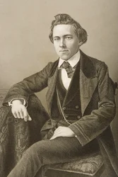 Paul Charles Morphy (1837-84) gravé par D.J. Pound d