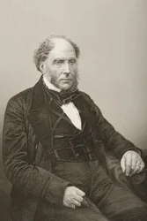 Sir Archibald Alison (1792-1867) gravé par D.J. Pound d