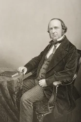 Thomas Wright (1810-77) gravé par D.J. Pound d