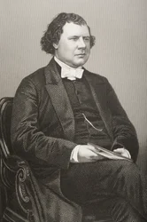 William Morley Punshon (1824-81) gravé par D.J. Pound d