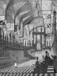Chapelle Saint-Georges, Windsor, 1845
