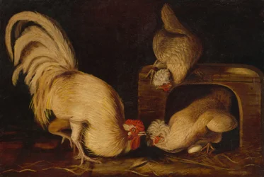 Volaille de basse-cour, vers 1827