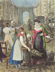 La Petite Marchande de fruits, 1822