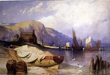 Scène côtière