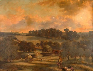Temps des foins, Hamstead Mill, Handsworth, Staffordshire, 1850-1908