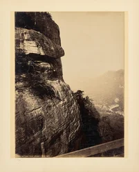 Hickory Nut Gap, depuis Chimney Rock, Caroline du Nord