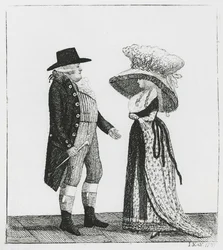 Capitaine Dalrymple et Penelope Macdonald, 1787