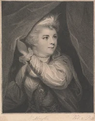 Mme Frances Abington (née Barton) en Roxalana dans "Le Sultan"