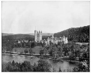 Château de Balmoral, Écosse, fin du 19e siècle
