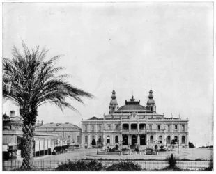 Casino, Monte Carlo, fin du 19ème siècle