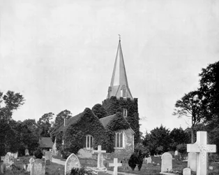Cimetière de Stoke-Pogis, Angleterre, 1893